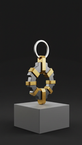 Custom 3D-Printed Resin Keychain