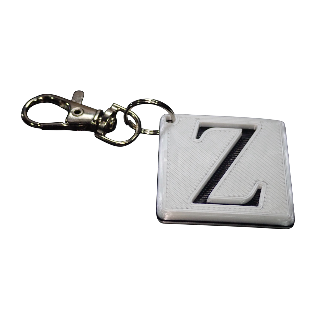 Initial Keyring (Batch Printed)