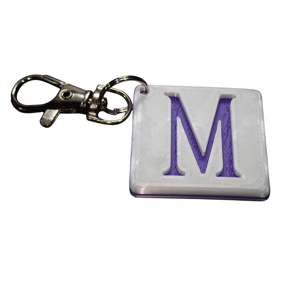 Initial Keyring (Batch Printed)