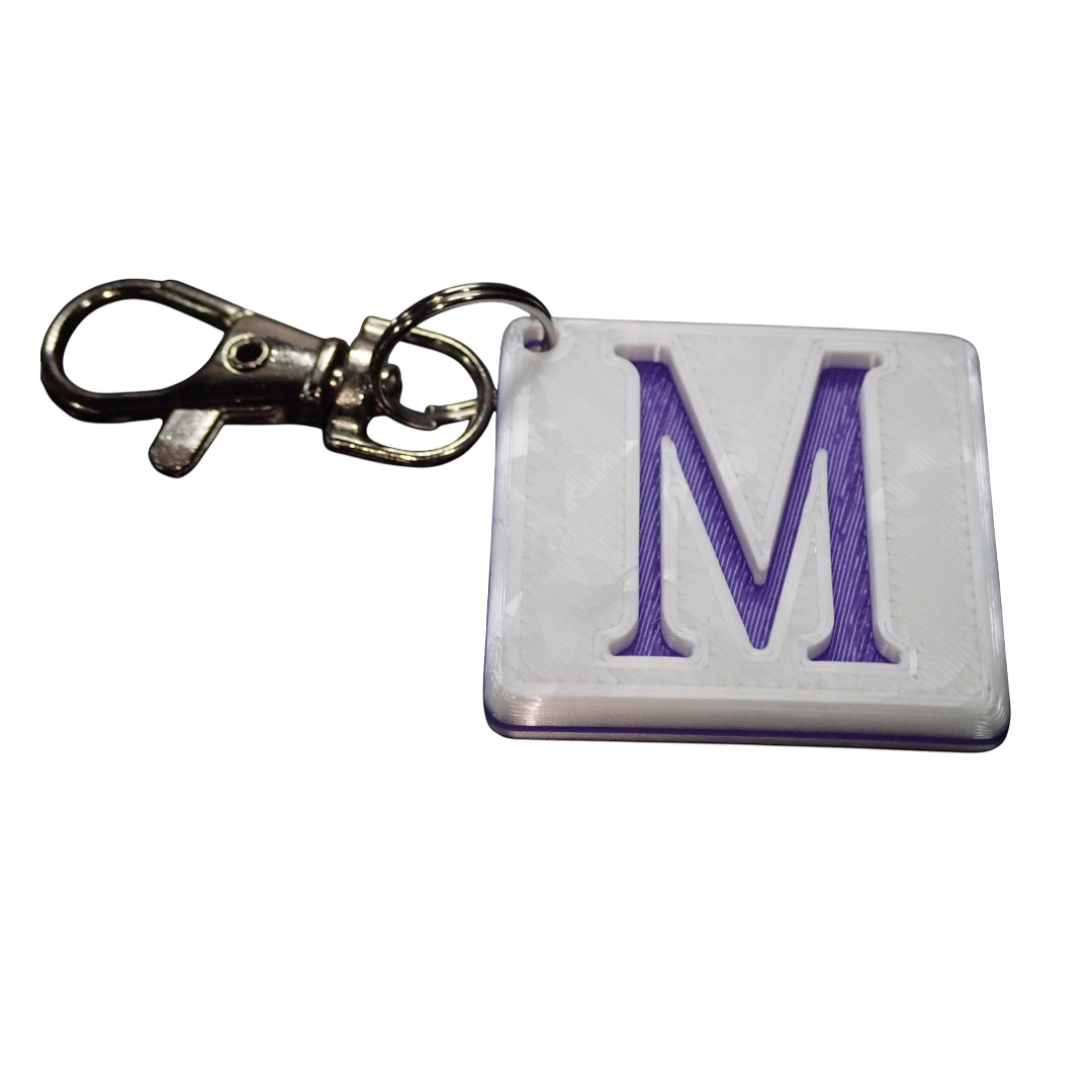 Initial Keyring (Batch Printed)